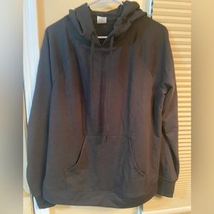 NWOT Black Athletic Works Hoodie (L)